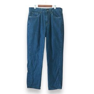 Croft & Barrow Classic Fit Flannel Lined Straight Leg Jeans Denim Size 34x32